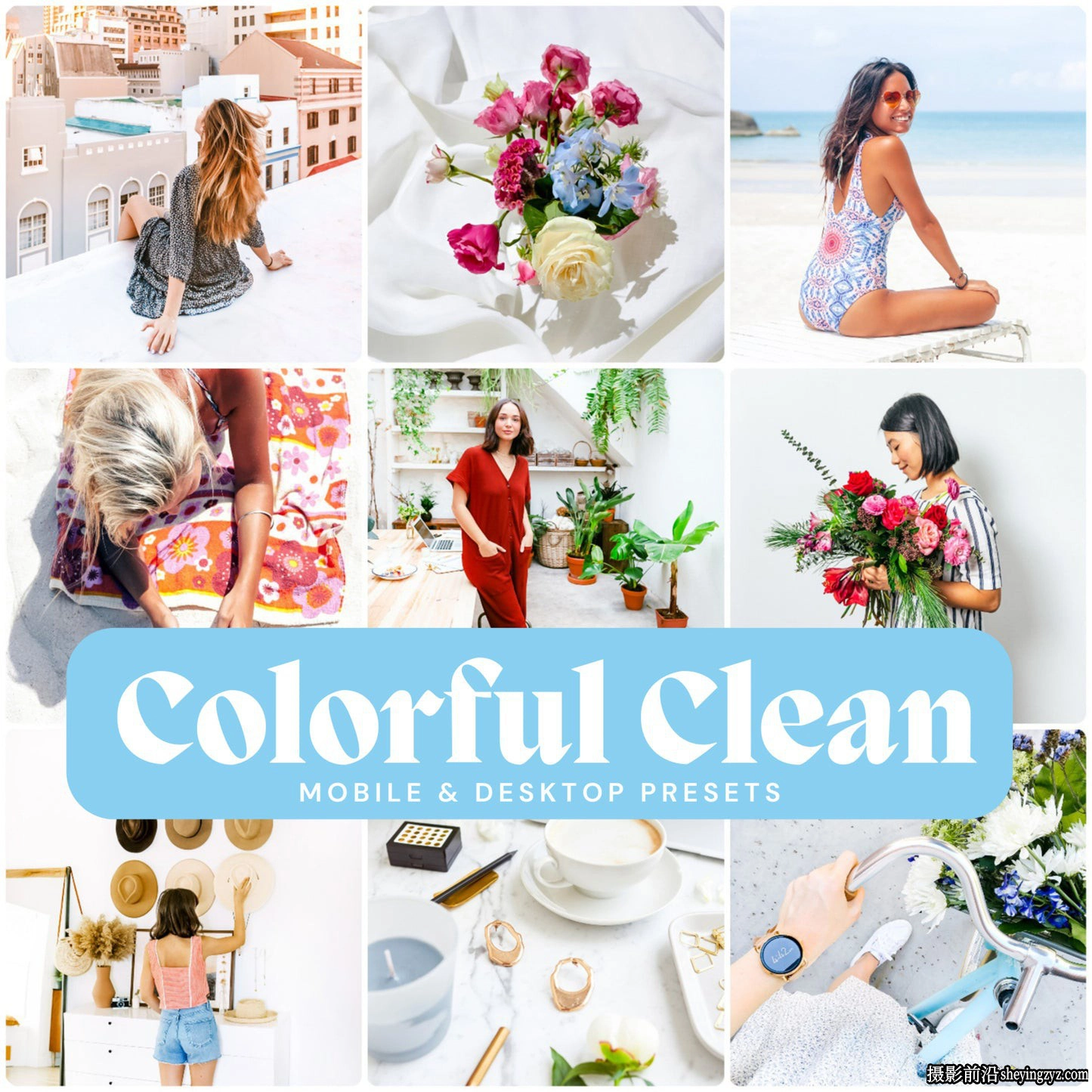 干净通透色彩lr预设 LouMarks -Colorful Clean Lightroom Presets