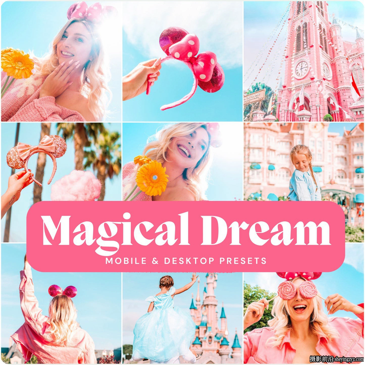 迪士尼主题lr预设 LouMarks -Magical Dream Lightroom Presets