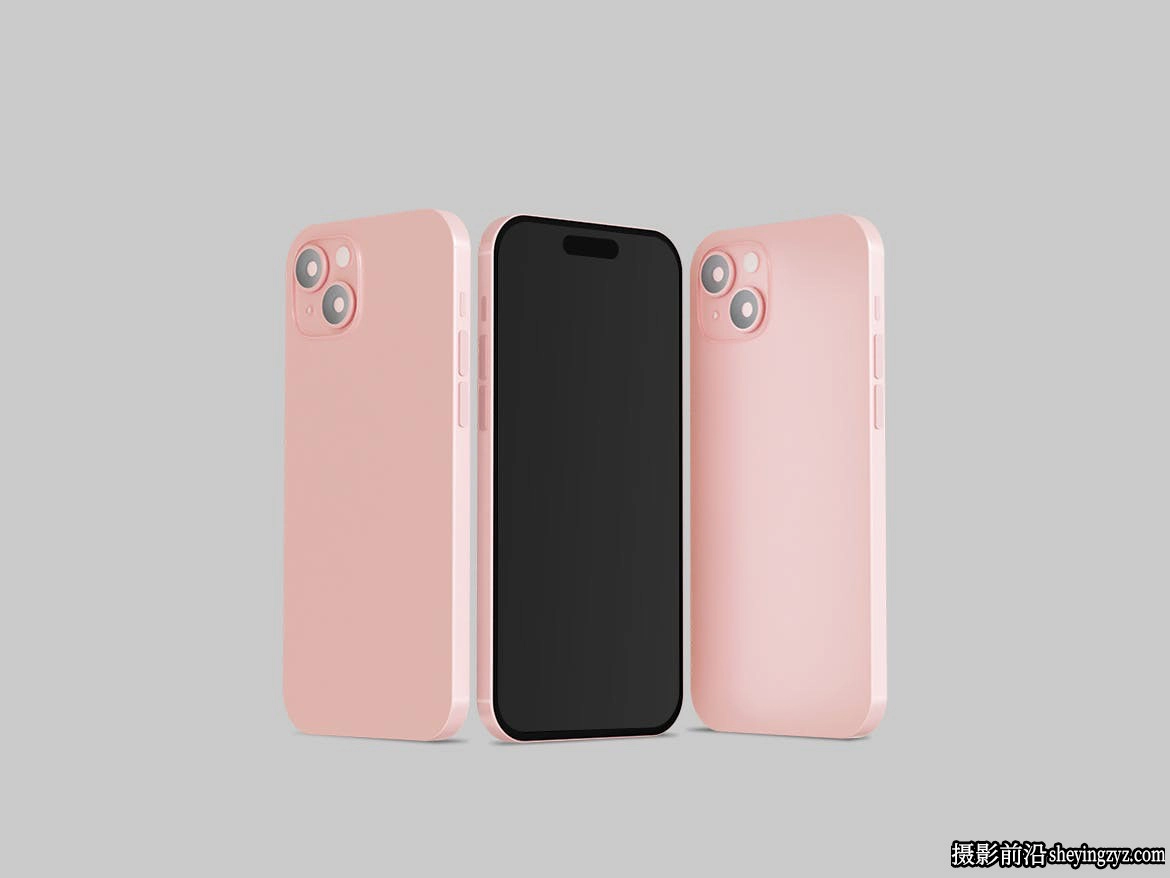 粉色iPhone15样机,iPhone15样机