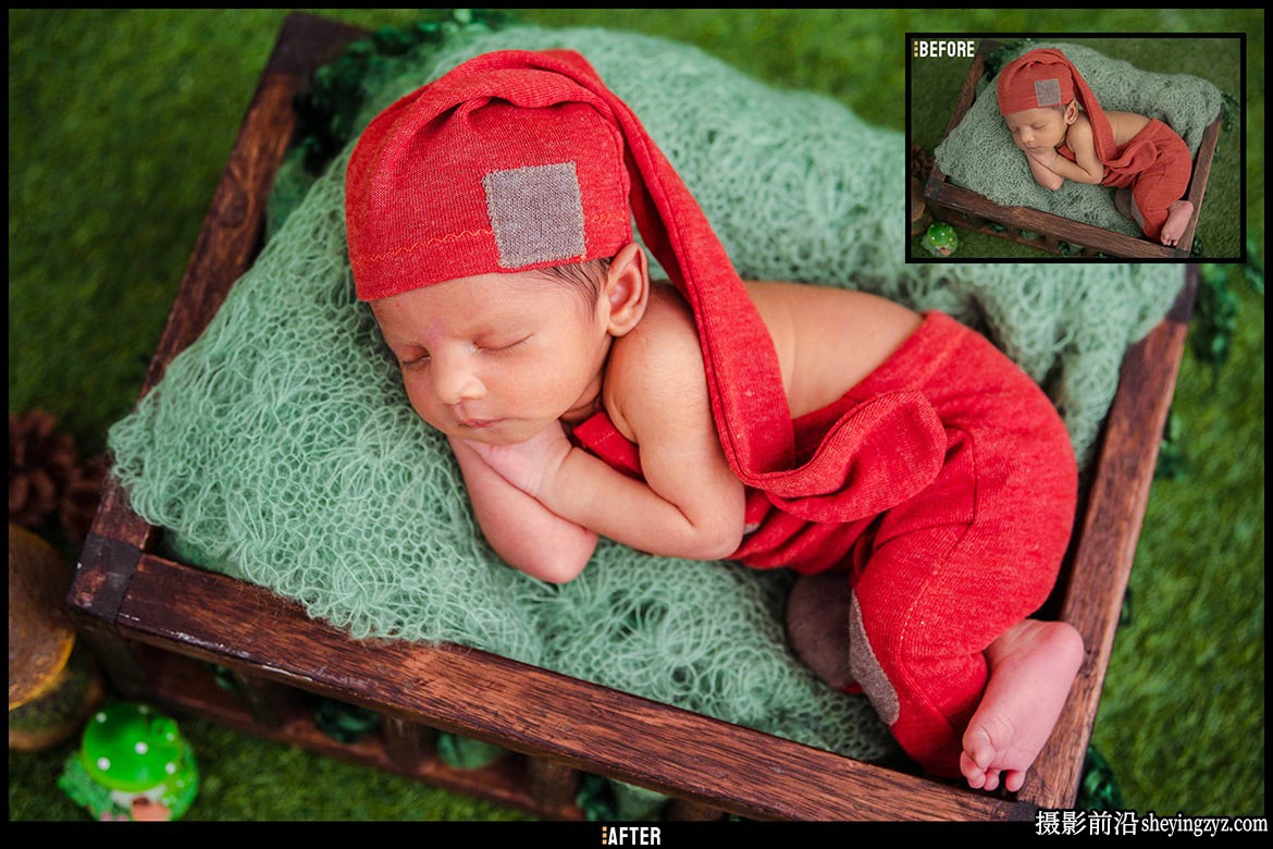 新生儿调色Lr预设及手机LR预设 New Born Lightroom Presets