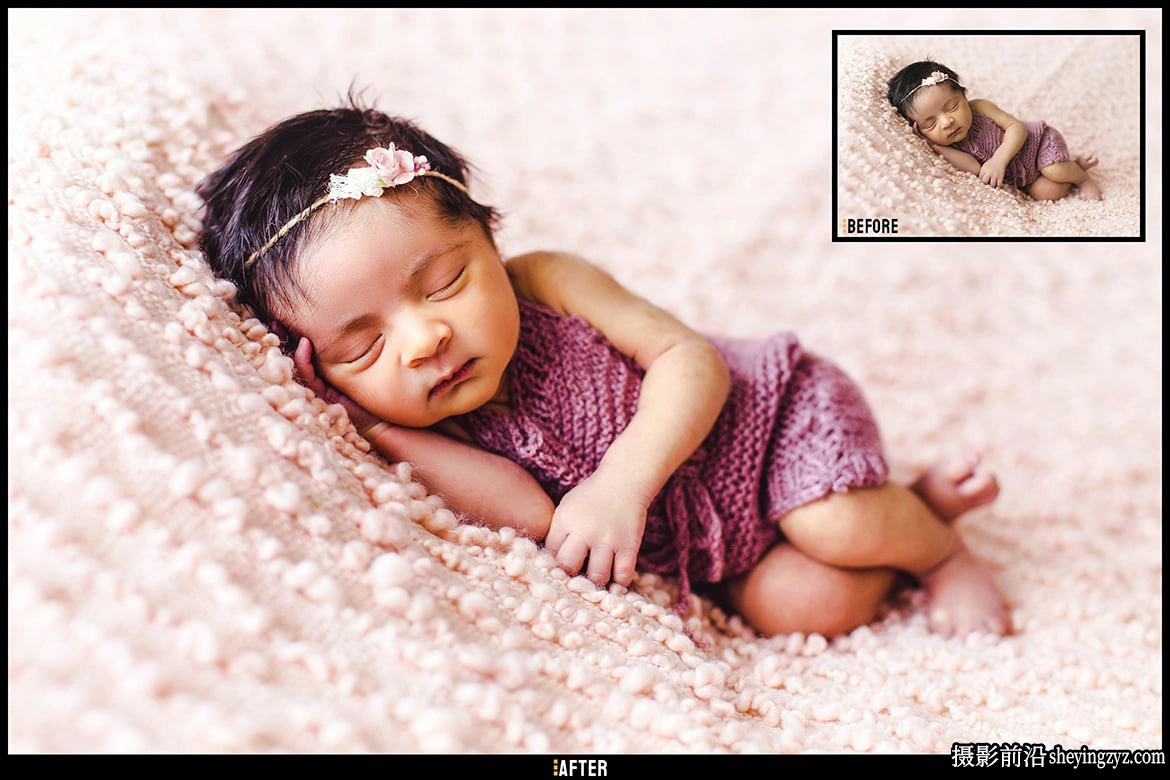 新生儿调色Lr预设及手机LR预设 New Born Lightroom Presets