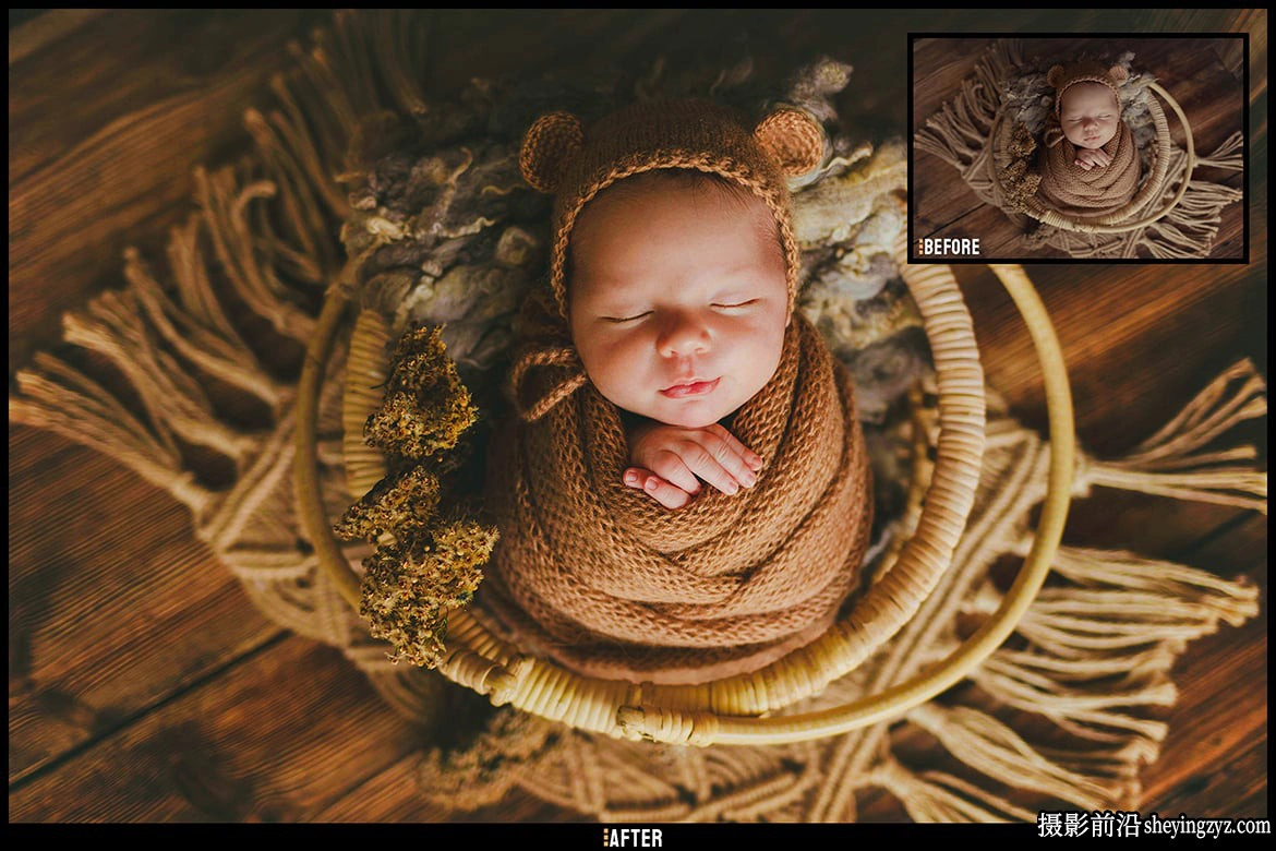 新生儿调色Lr预设及手机LR预设 New Born Lightroom Presets
