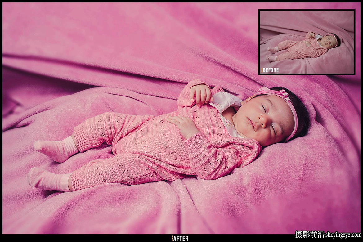 新生儿调色Lr预设及手机LR预设 New Born Lightroom Presets