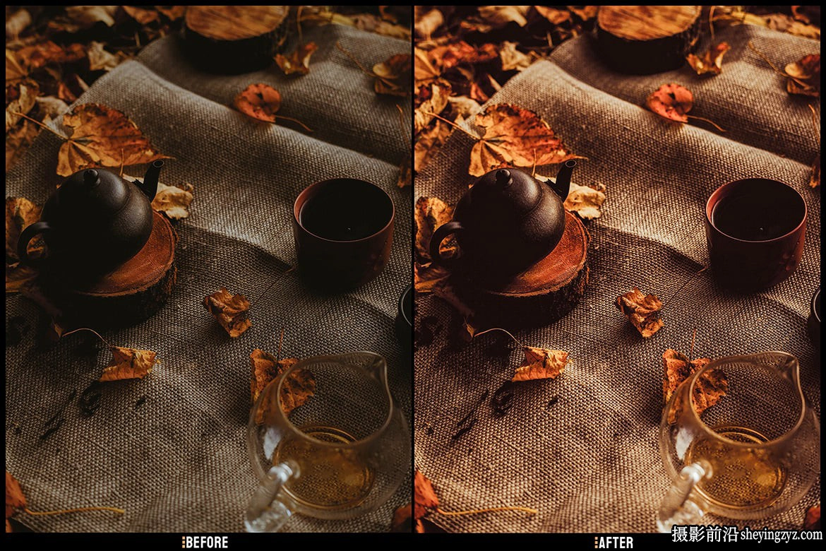 秋季风光人像lr预设及手机lr预设 Autumn Glow Lightroom Presets