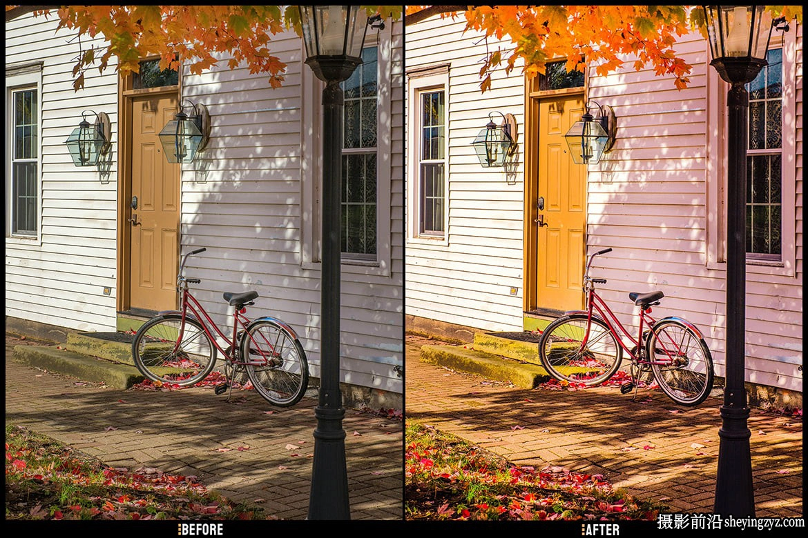 秋季风光人像lr预设及手机lr预设 Autumn Glow Lightroom Presets