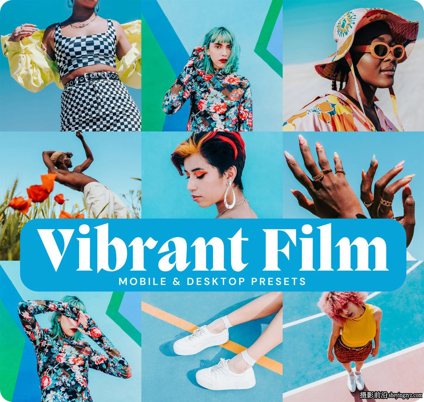 丰富电影色彩Lr预设 LouMarks -Vibrant Film Lightroom Presets