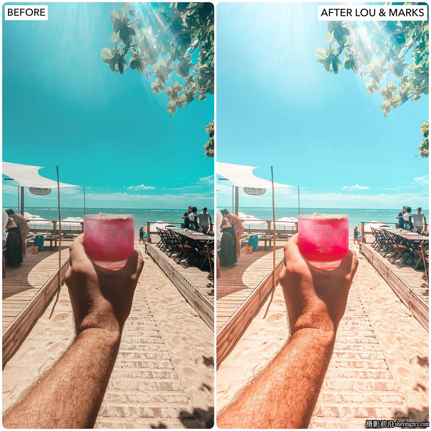 夏季明亮对比色彩Lr预设 LouMarks-Cali Summer Lightroom Presets