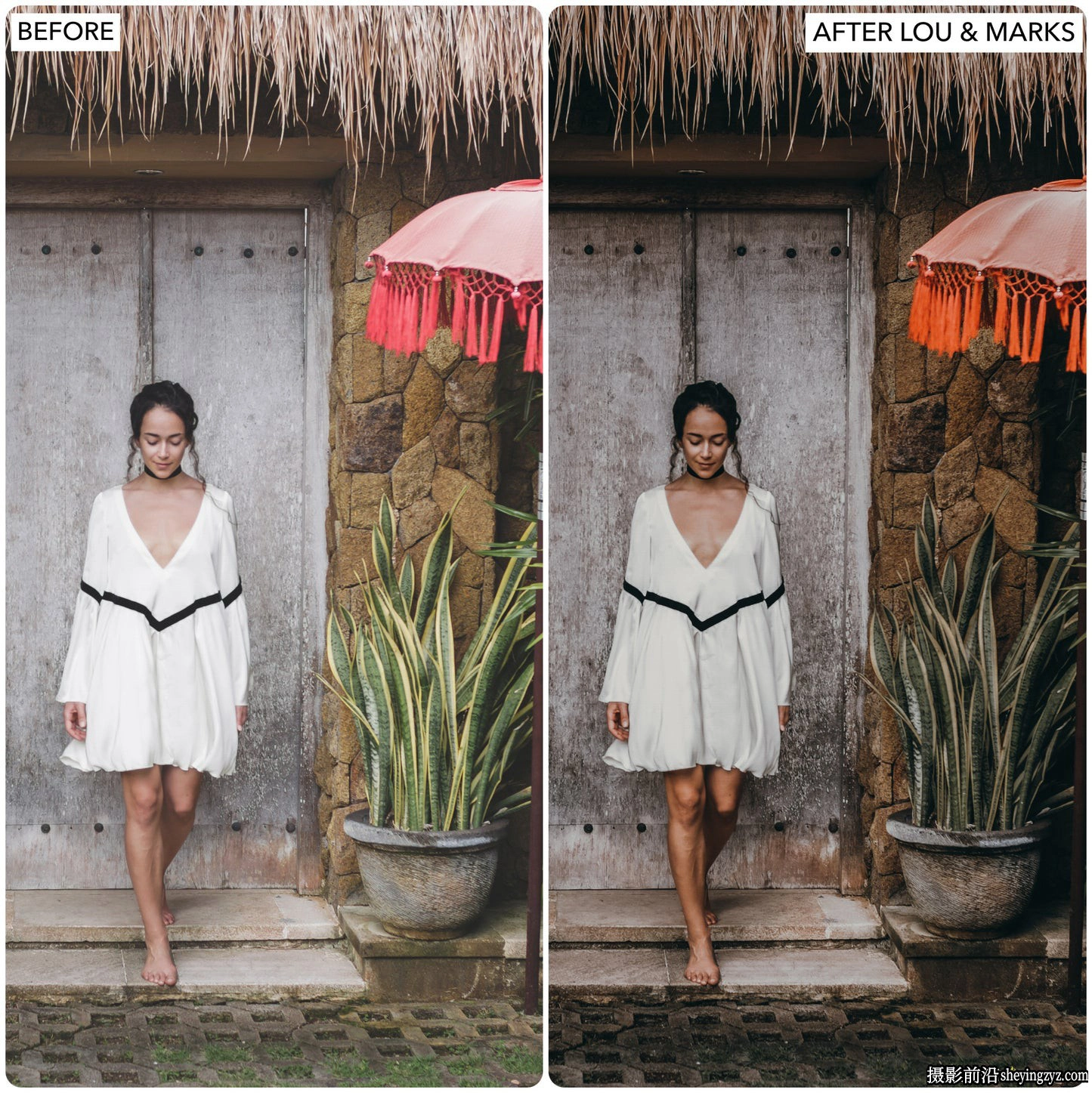 巴厘岛情绪网红人像Lr预设 LouMarks -Bali Babe Lightroom Presets