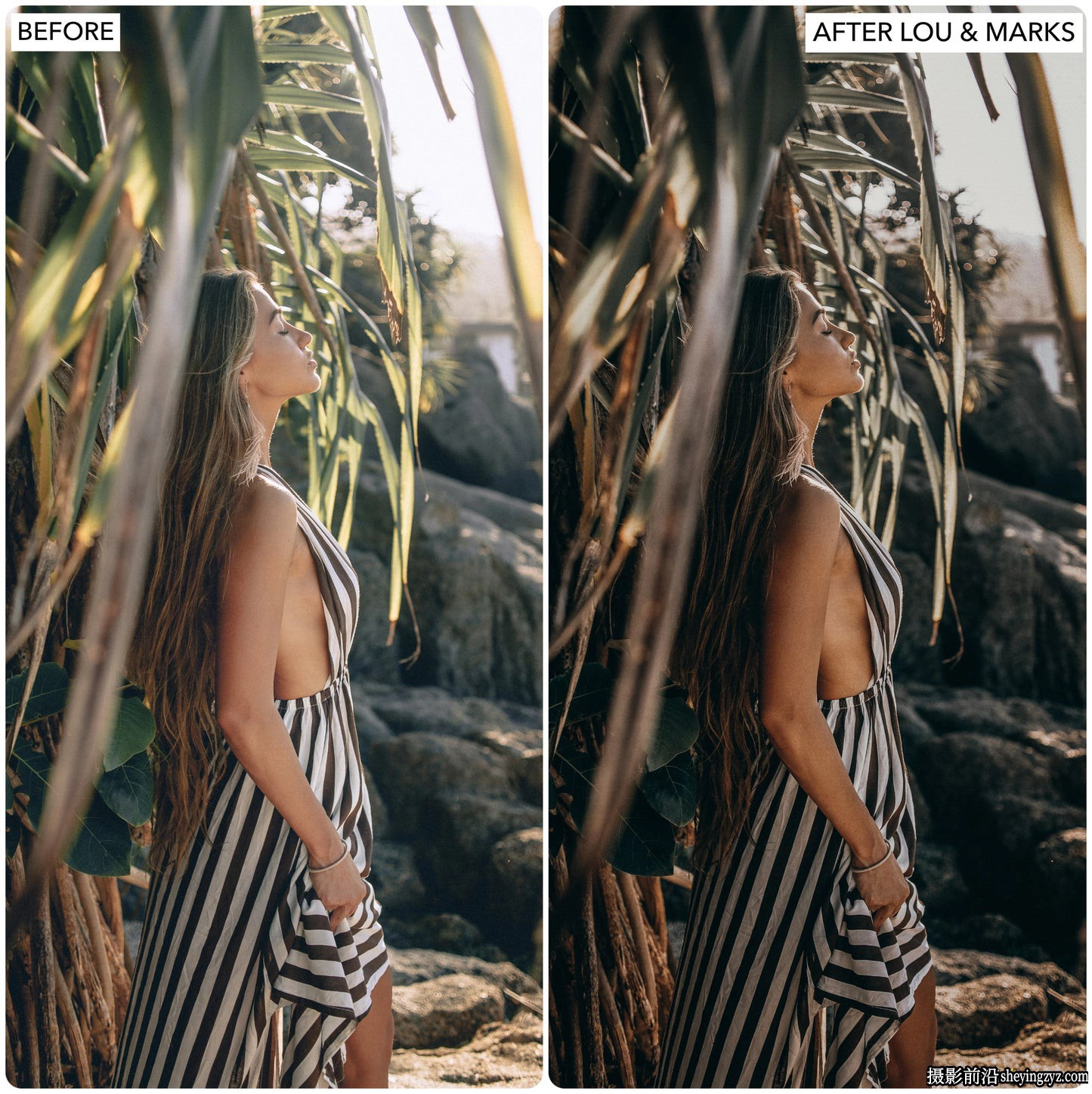 巴厘岛情绪网红人像Lr预设 LouMarks -Bali Babe Lightroom Presets