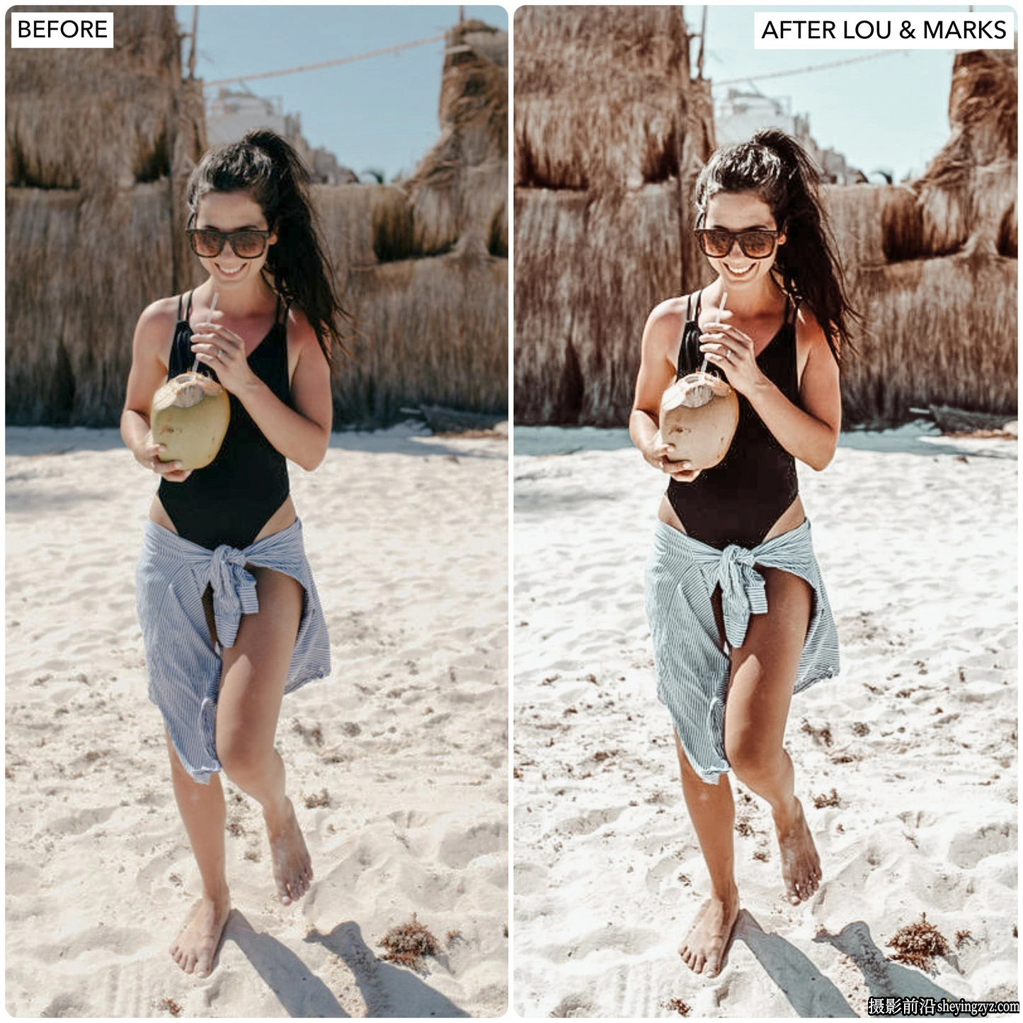 海滩旅拍电影人像Lr预设 LouMarks -Tulum Beac Lightroom Presets