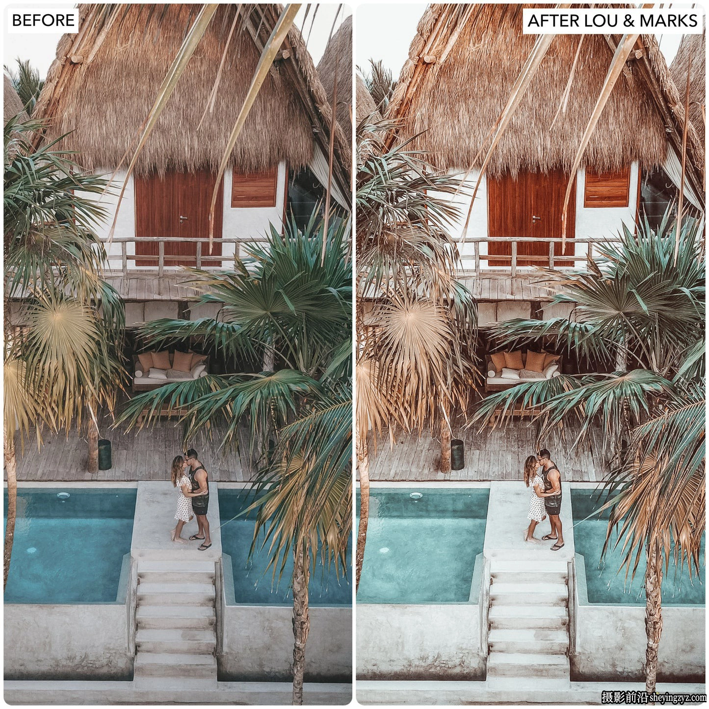 海滩旅拍电影人像Lr预设 LouMarks -Tulum Beac Lightroom Presets
