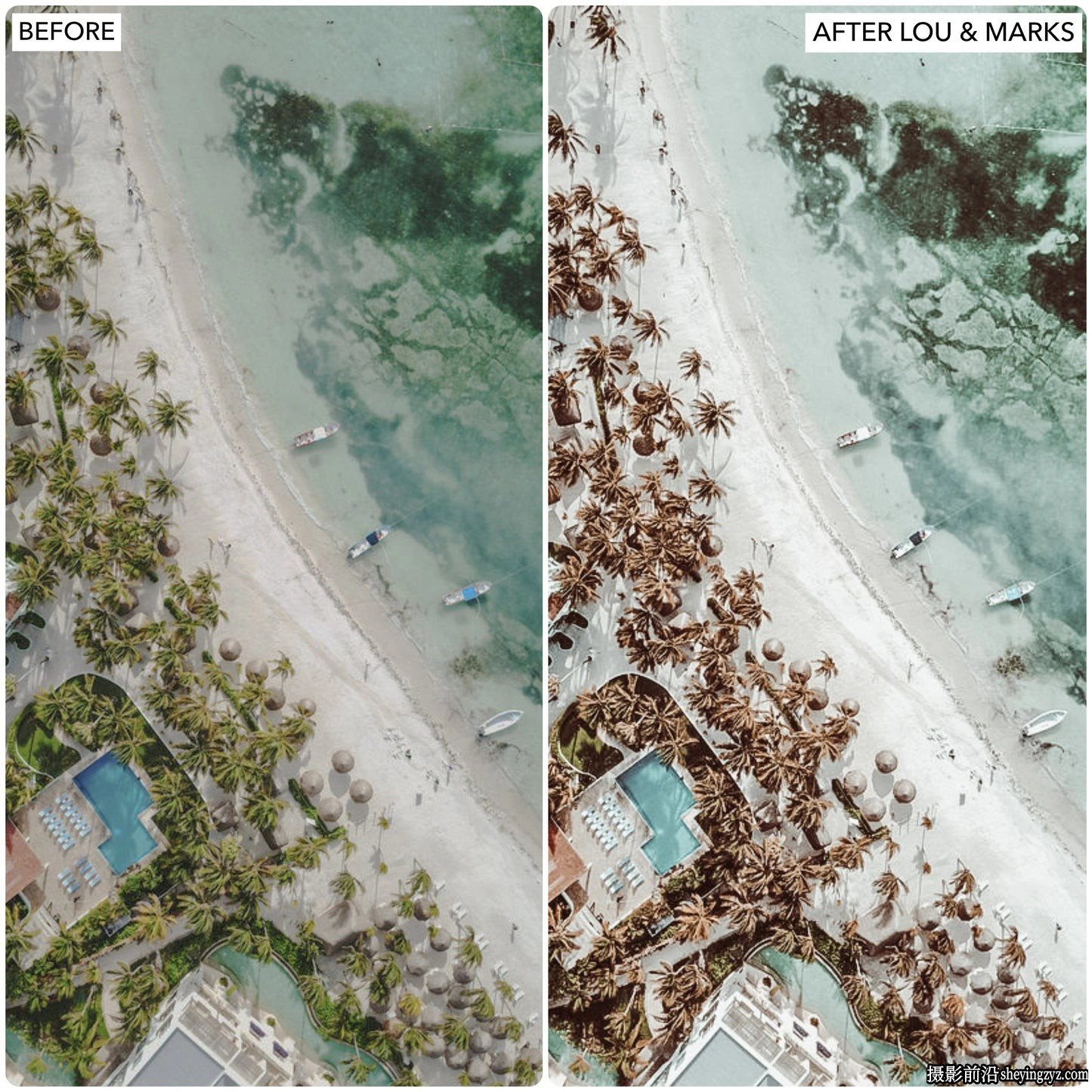 海滩旅拍电影人像Lr预设 LouMarks -Tulum Beac Lightroom Presets
