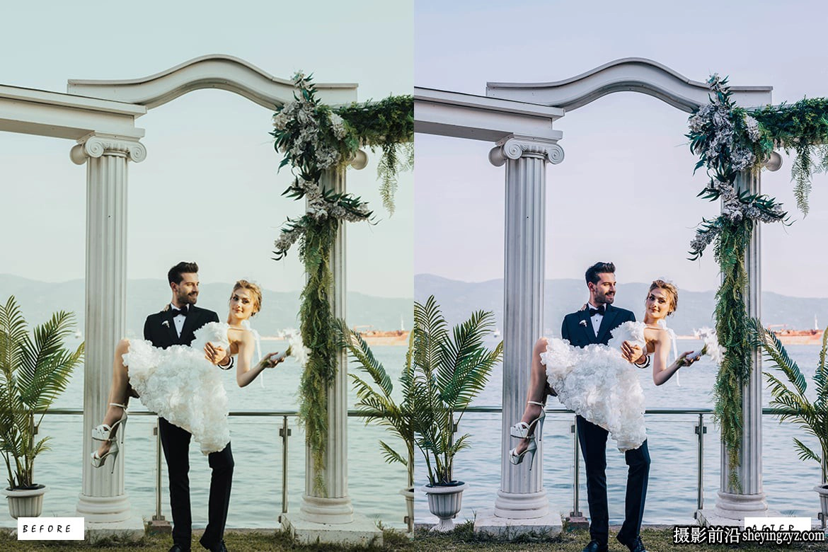 浪漫情侣婚礼人像Lightroom预设Romantic Couple Lightroom Presets
