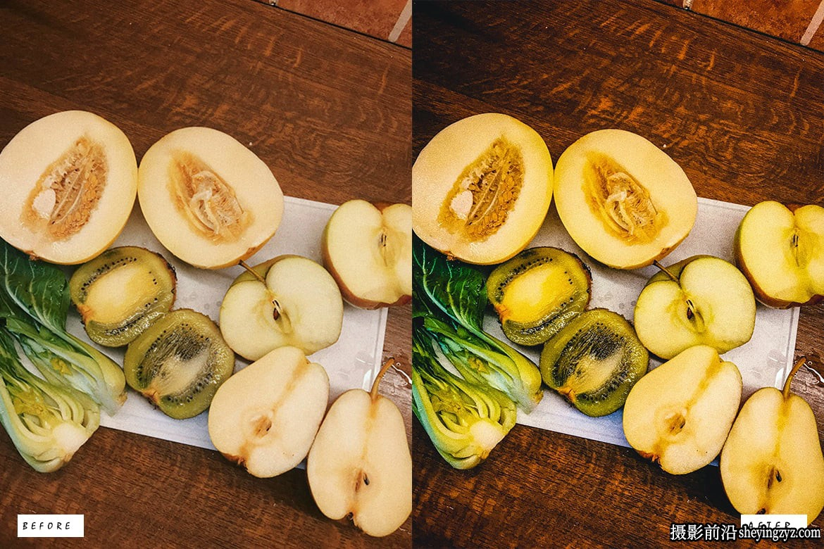 12种水果美食摄影调色Lightroom预设 Cut Fruit Lightroom Presets