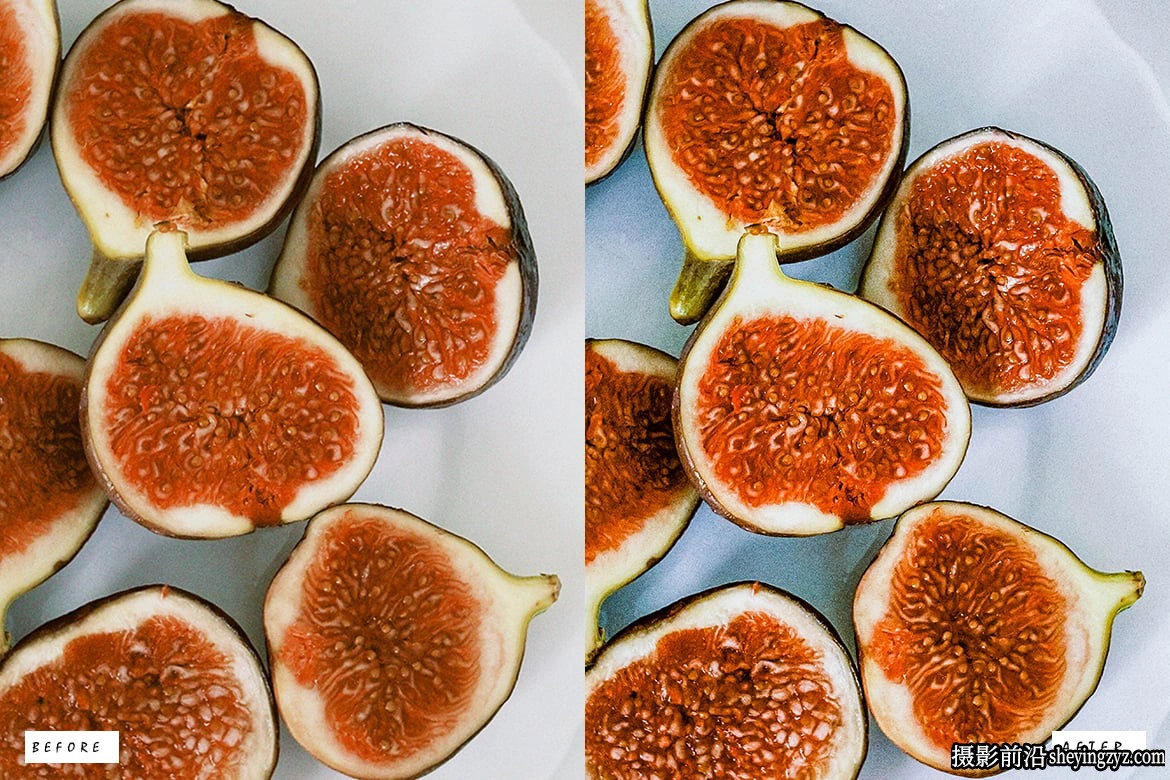 12种水果美食摄影调色Lightroom预设 Cut Fruit Lightroom Presets