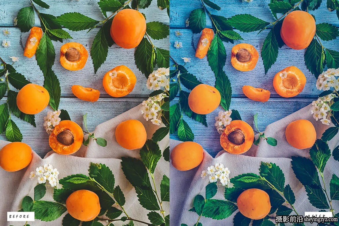 12种水果美食摄影调色Lightroom预设 Cut Fruit Lightroom Presets