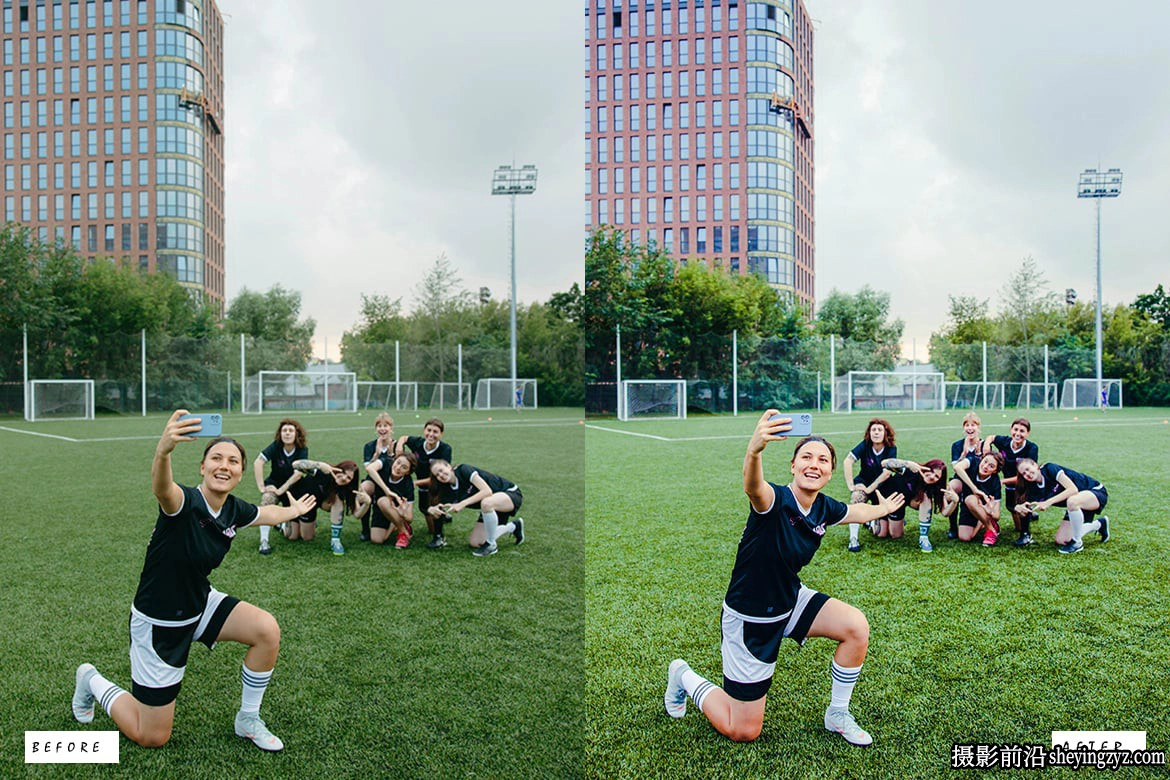 运动体育人像调色Lightroom预设Female Athletes Lightroom Presets