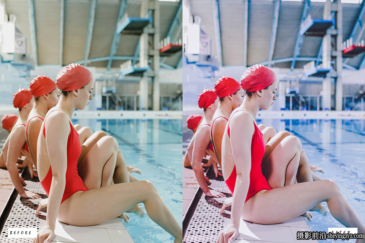 运动体育人像调色Lightroom预设Female Athletes Lightroom Presets