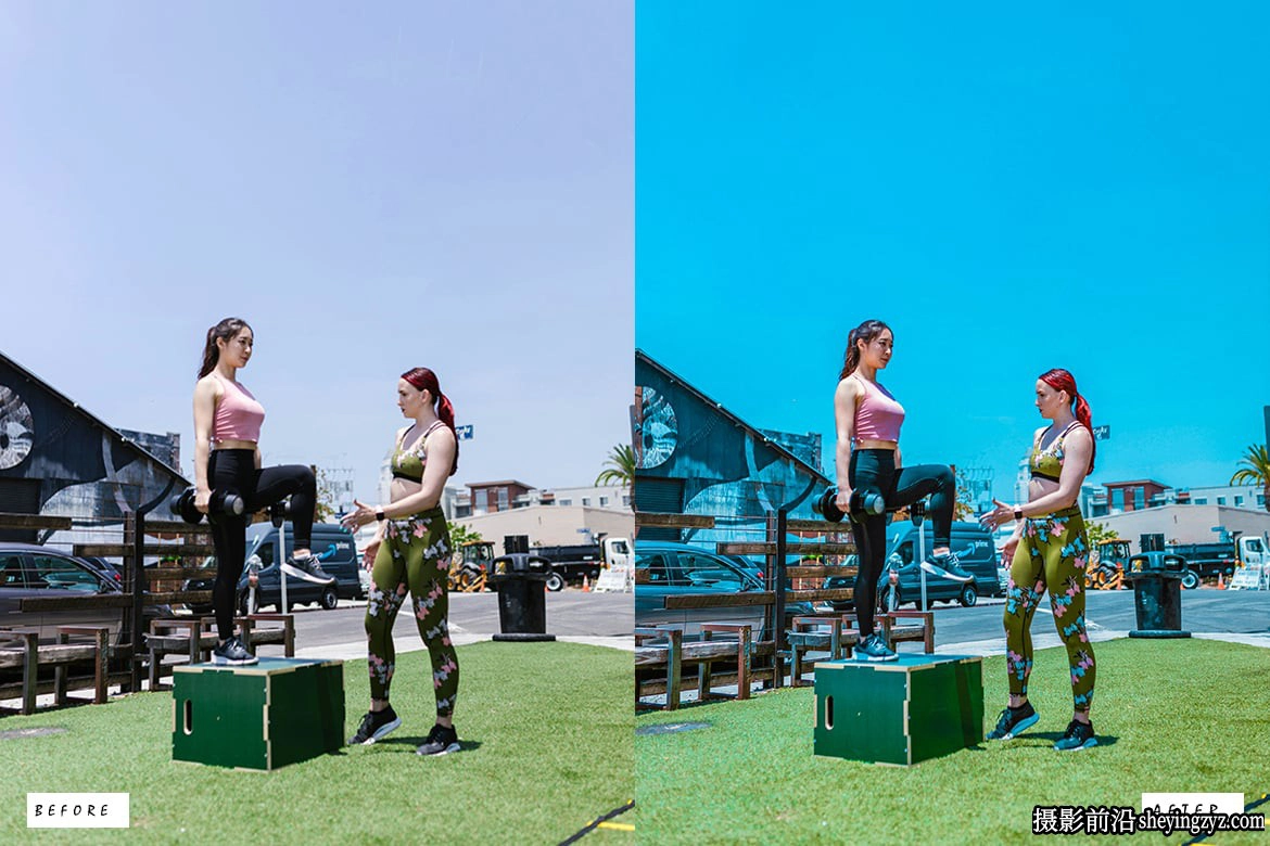 运动体育人像调色Lightroom预设Female Athletes Lightroom Presets