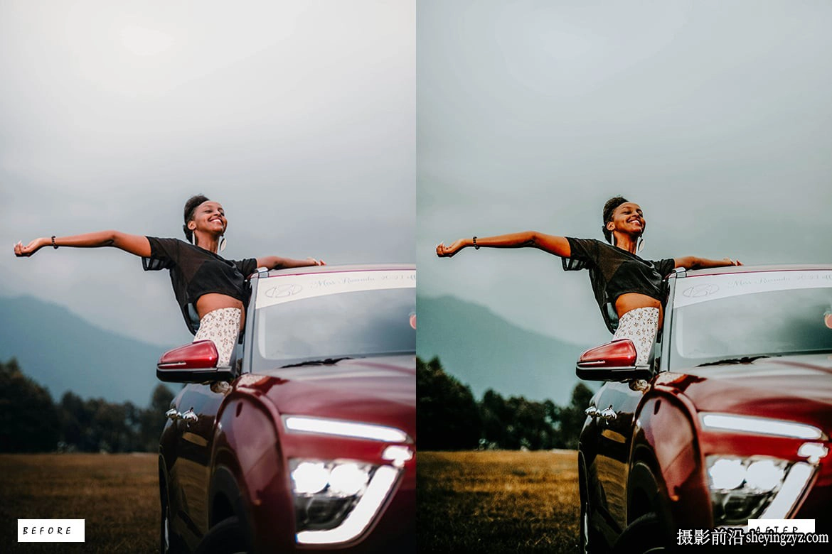 12种公路旅行电影色彩Lightroom预设 Road Trip Lightroom Presets