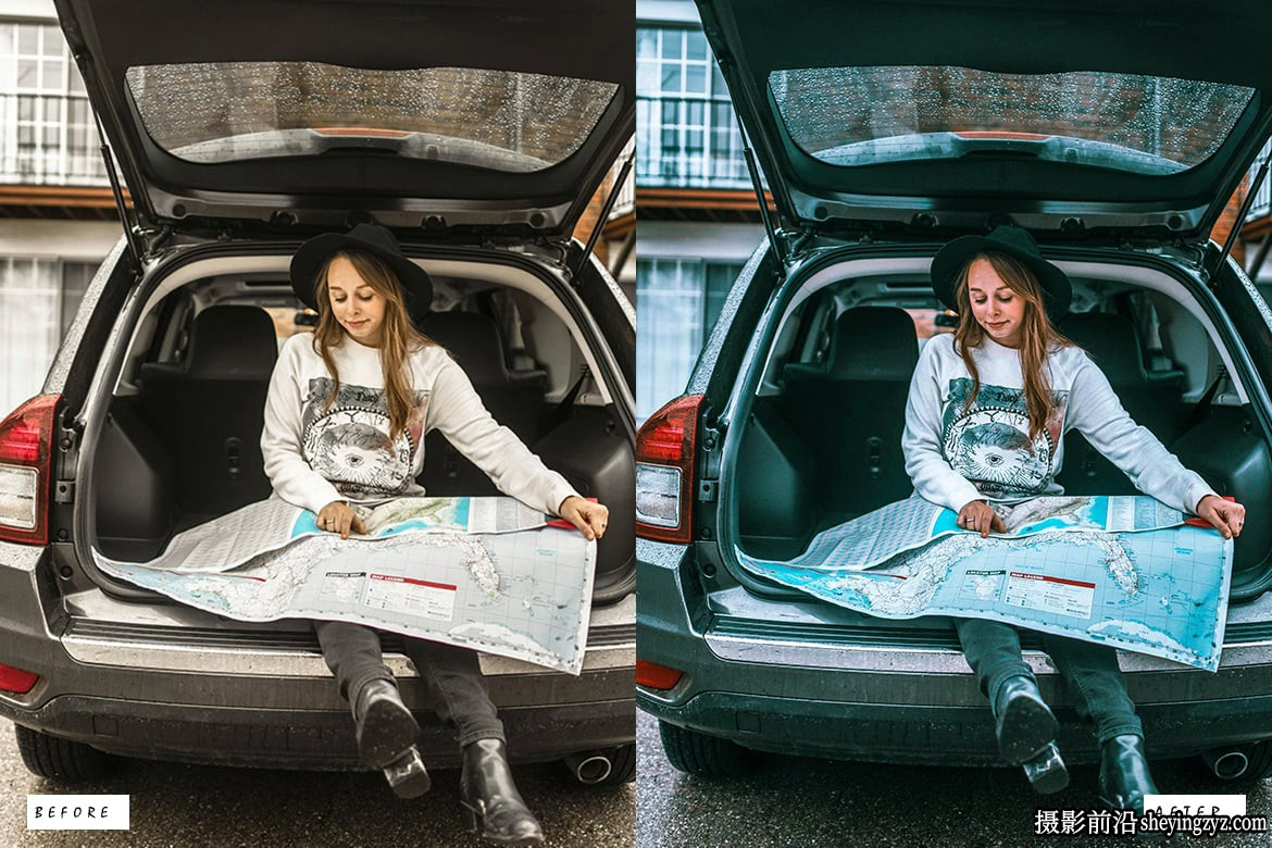 12种公路旅行电影色彩Lightroom预设 Road Trip Lightroom Presets