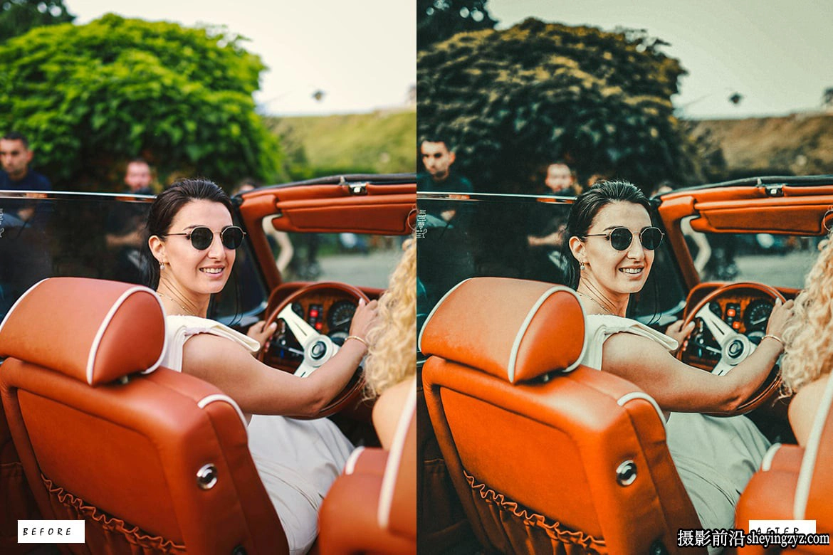 12种公路旅行电影色彩Lightroom预设 Road Trip Lightroom Presets