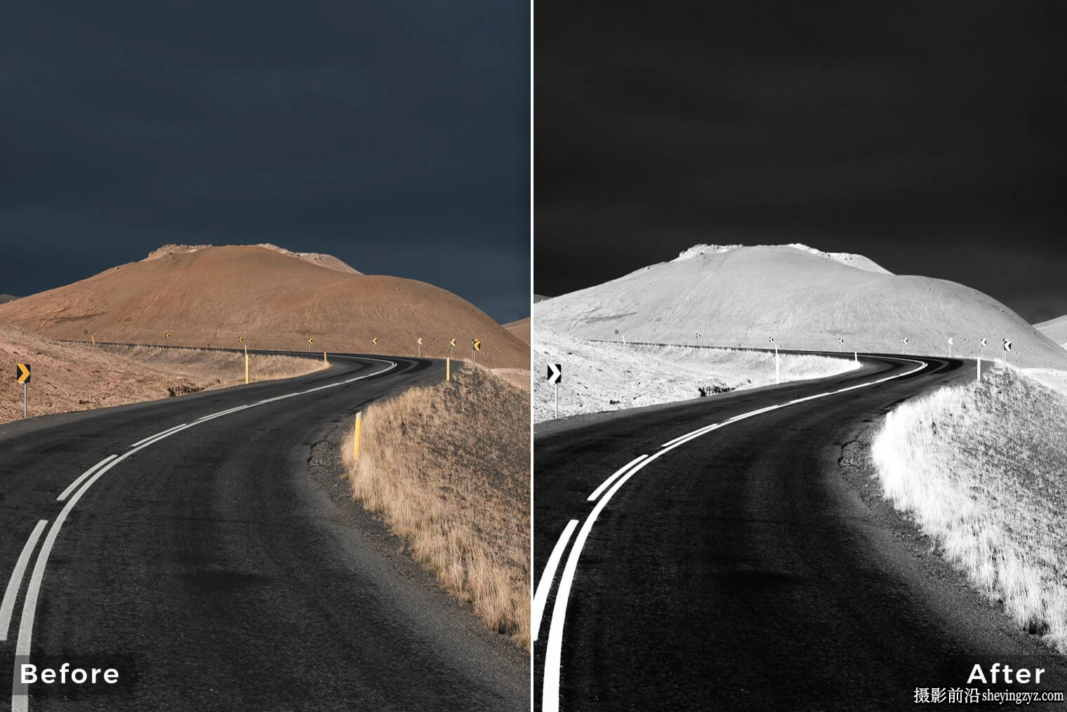 Northlandscapes - 15种黑白自然风光摄影调色Capture One预设样式