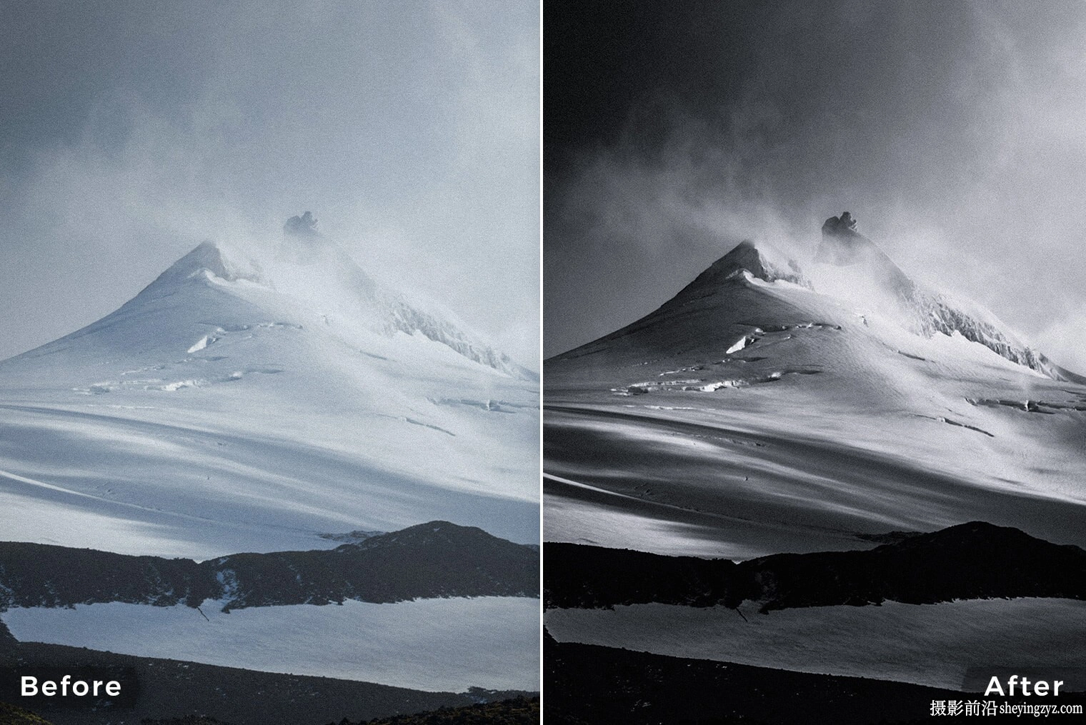Northlandscapes - 15种黑白自然风光摄影调色Capture One预设样式