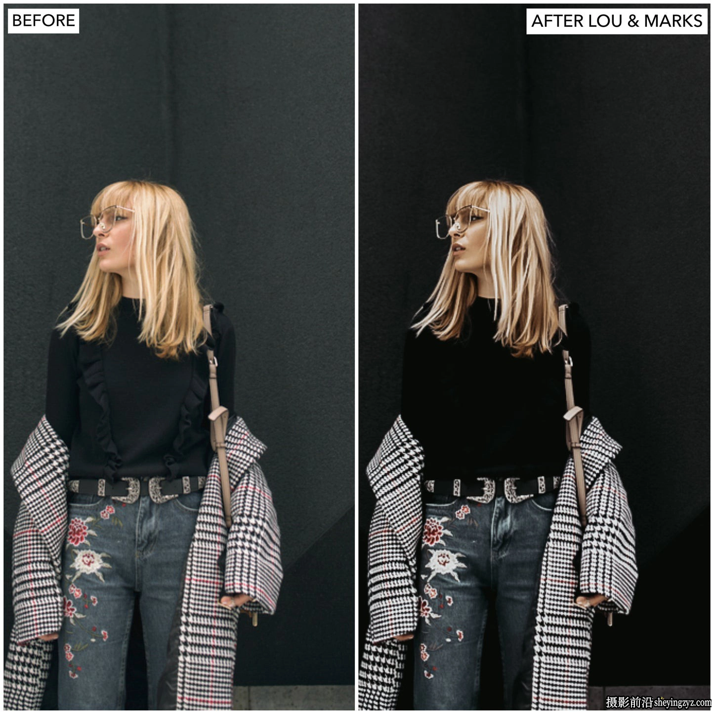 10种黑暗电影人像LR预设LouMarks-Dark Aestheti Lightroom Presets