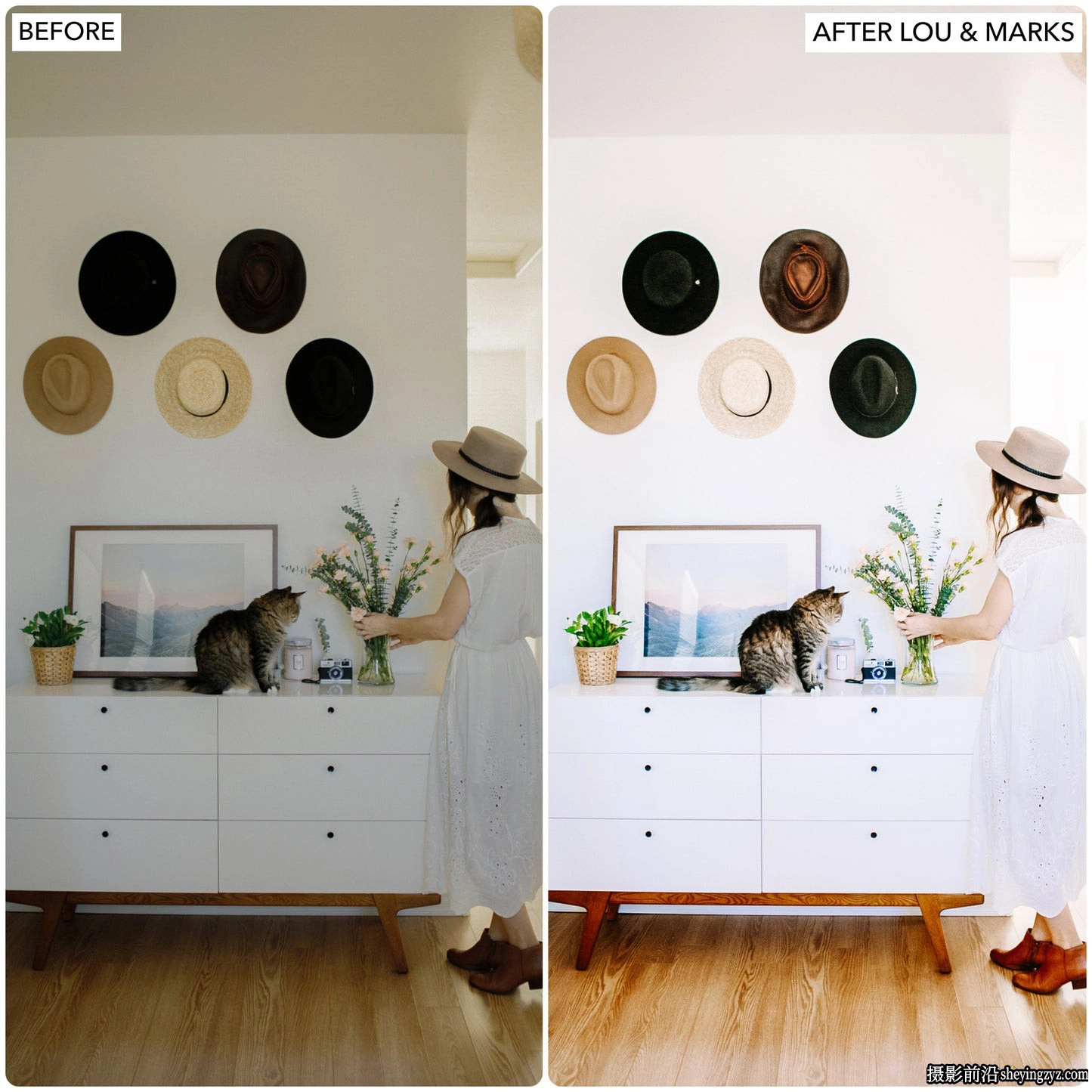 明亮的家庭生活人像Lr预设 LouMarks -Cozy Home Lightroom Presets