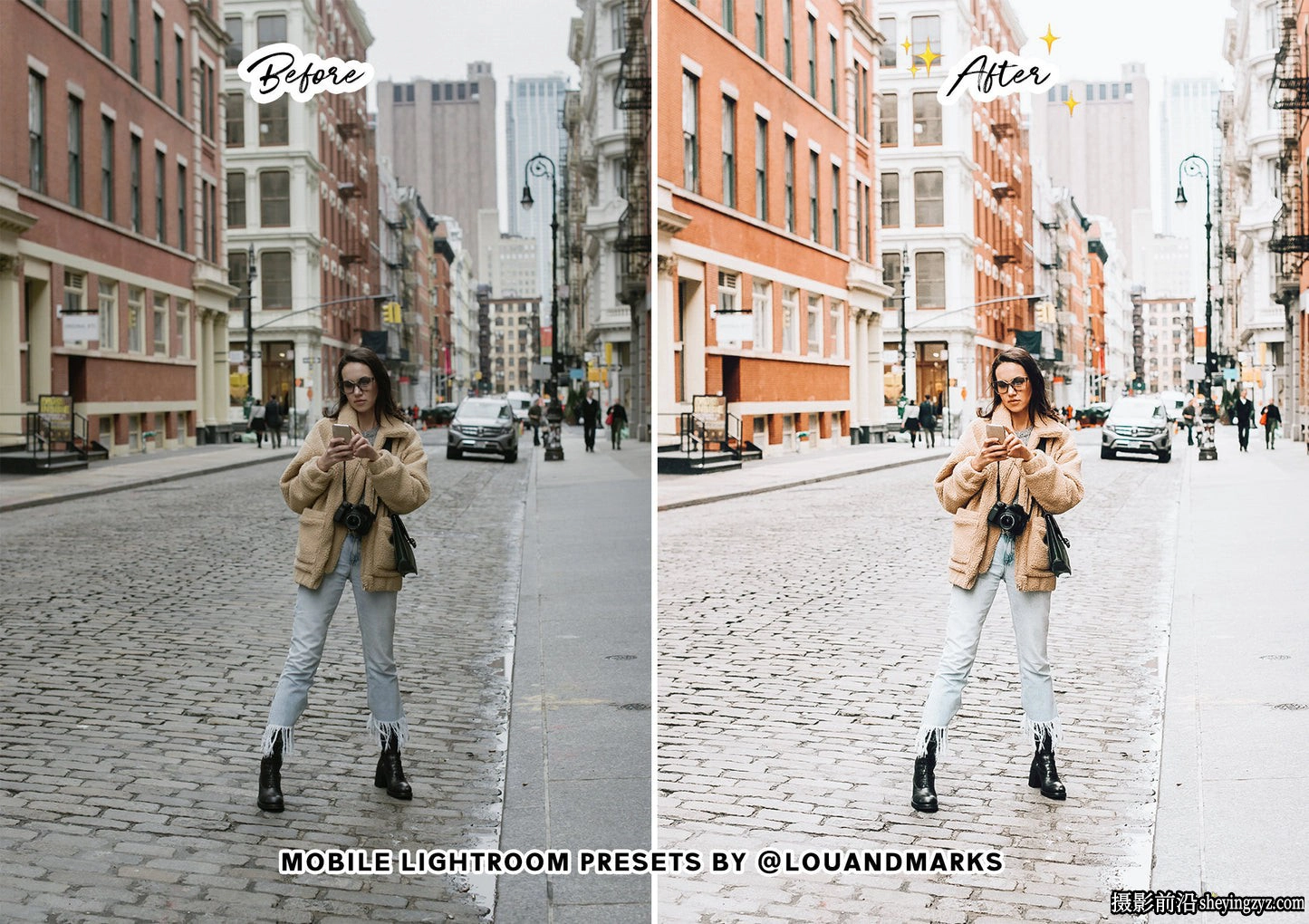 INS网红旅拍人像LR预设 LouMarks -Ins Travel Lightroom Presets
