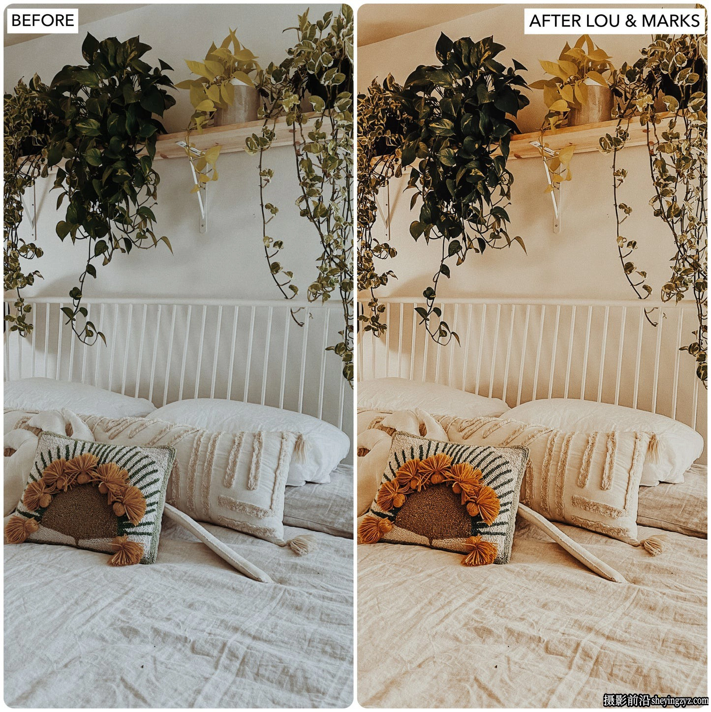 温暖奶油色胶片人像Lightroom预设 LouMarks -Golden Honey Presets