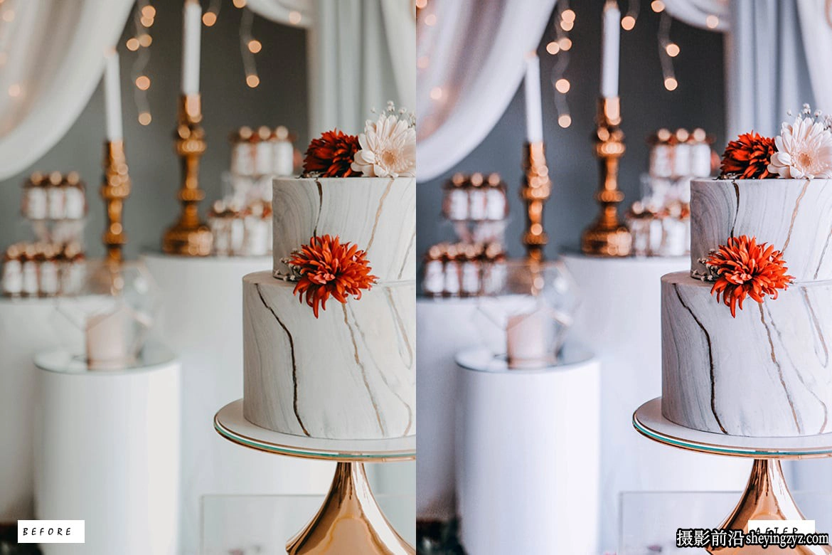 生日蛋糕婚礼人像Lightroom预设 Birthday Cake Lightroom Presets