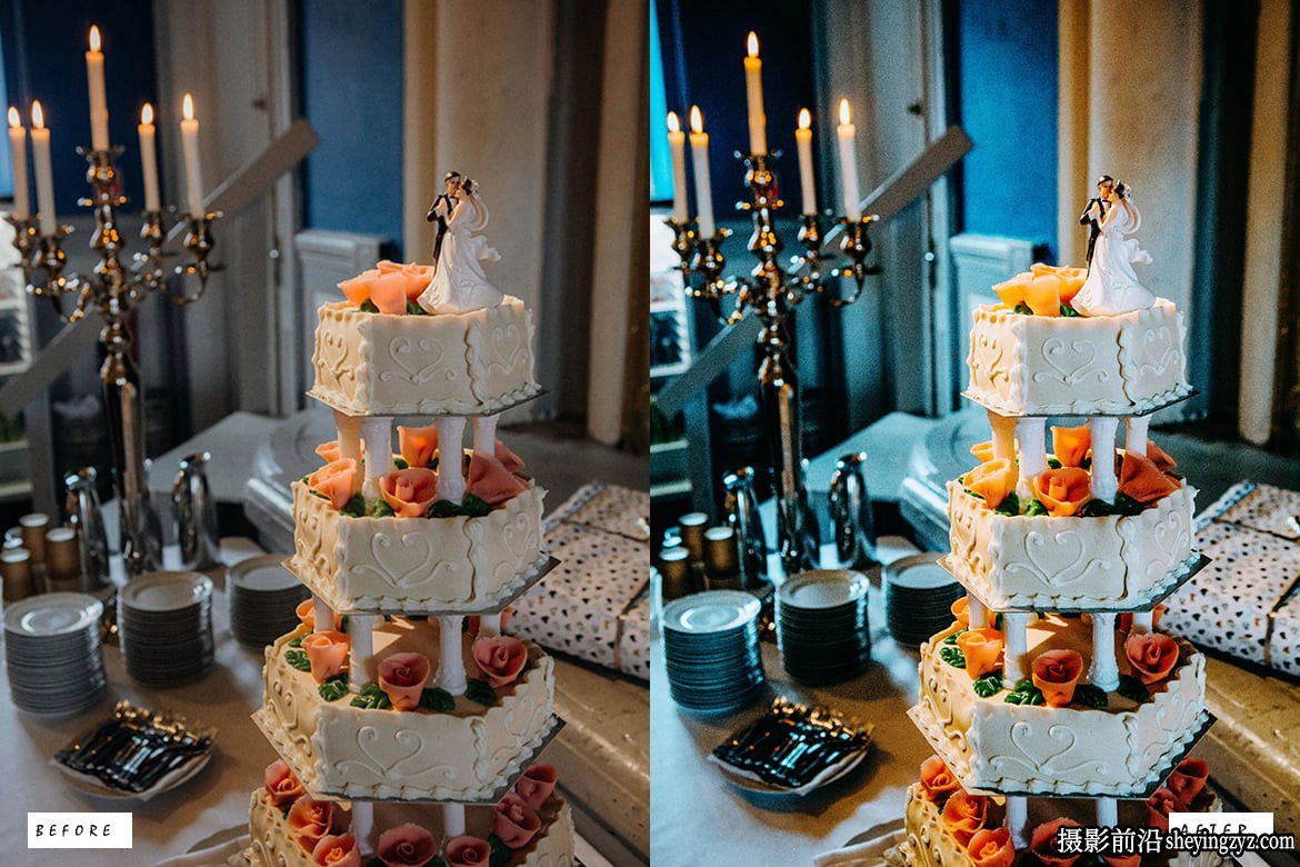 生日蛋糕婚礼人像Lightroom预设 Birthday Cake Lightroom Presets