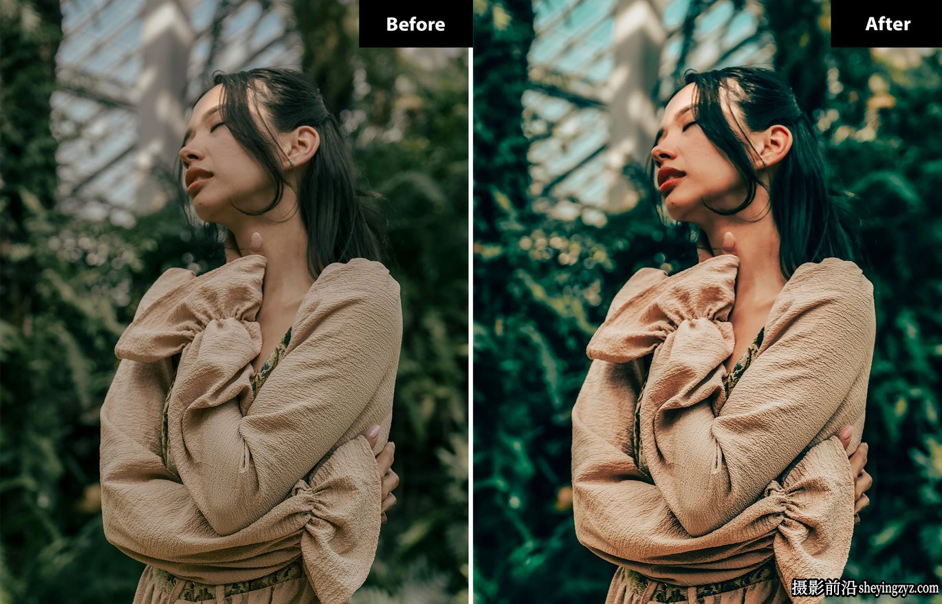 6种质感电影生活胶片人像lr预设 Cottagecore Lightroom Presets