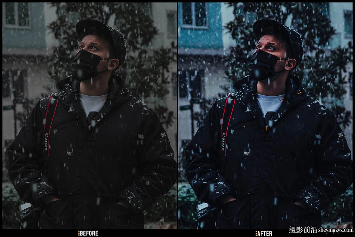 冬季电影胶片色彩Lr预设及手机lr预设 Winter - Lightroom Presets