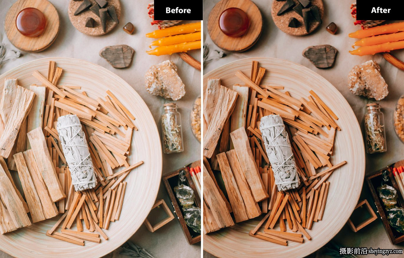 温暖胶片色彩LR预设及手机lr预设 Sandalwood Lightroom Presets