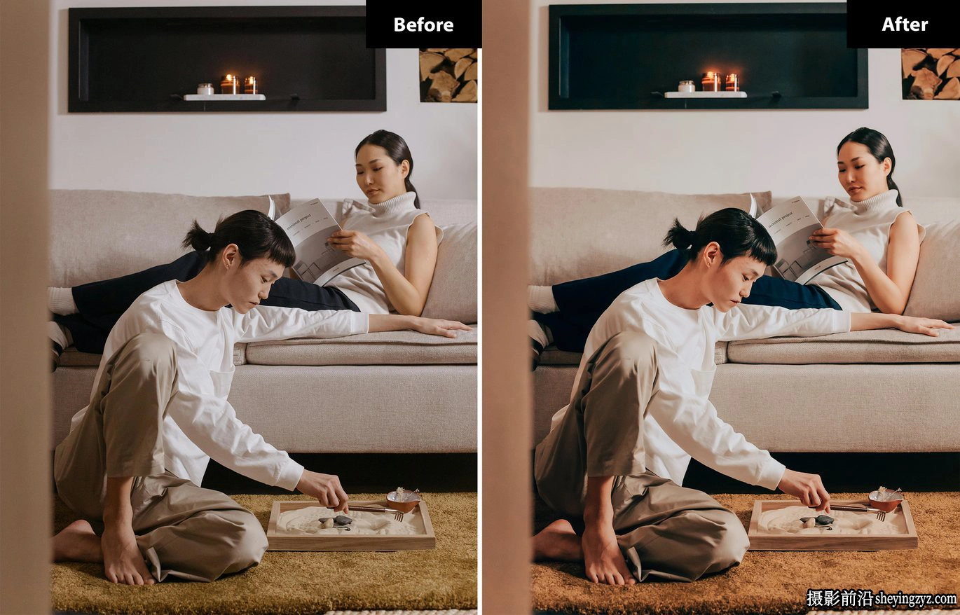 温暖胶片色彩LR预设及手机lr预设 Sandalwood Lightroom Presets
