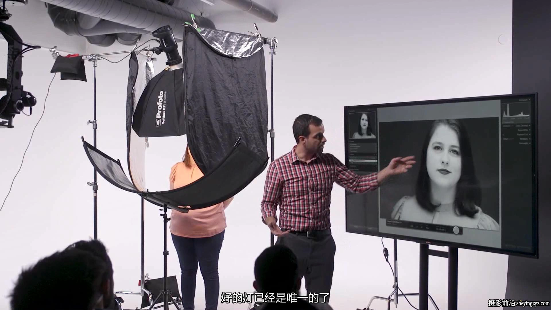 SLR Lounge - 如何拍摄简单专业的大头照头像摄影完整教程-中文字幕