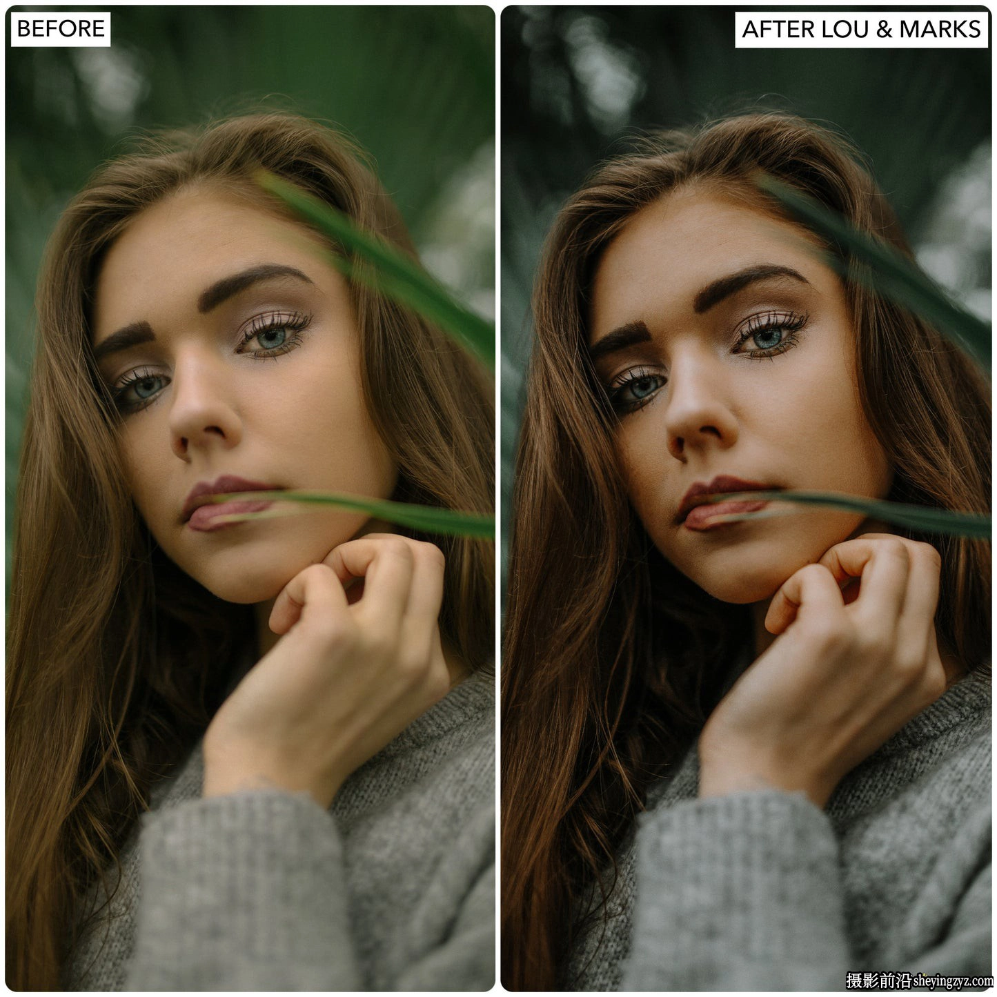 情绪电影胶片色彩人像Lightroom预设 LouMarks -Rich Moody Presets