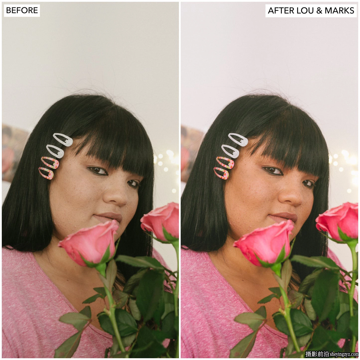 少女粉色调人像调色Lightroom预设LouMarks-Pink Lightroom Presets