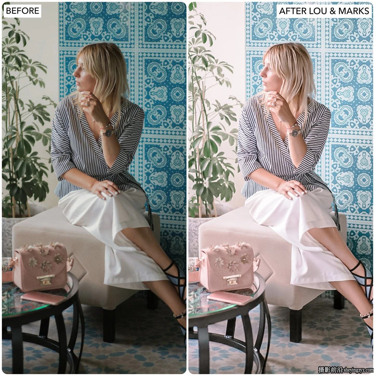 玫瑰金免费调色Lightroom预设LouMarks Rose Gold Lightroom Presets