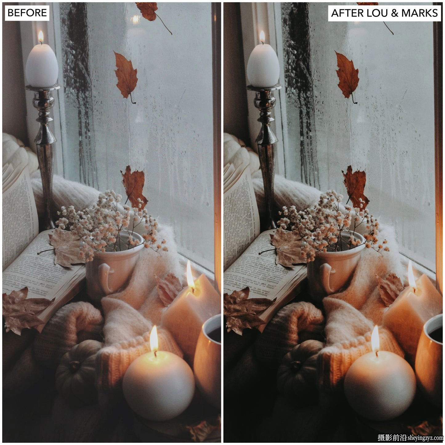 温暖忧郁情绪电影人像Lightroom预设 LouMarks -Warm Moody Presets