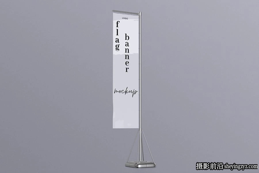 广告旗帜横幅样机,横幅样机免费下载