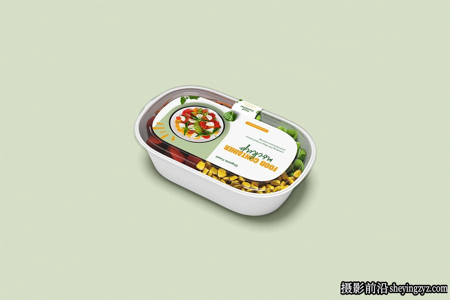 饭盒食品容器样机,饭盒样机免费下载