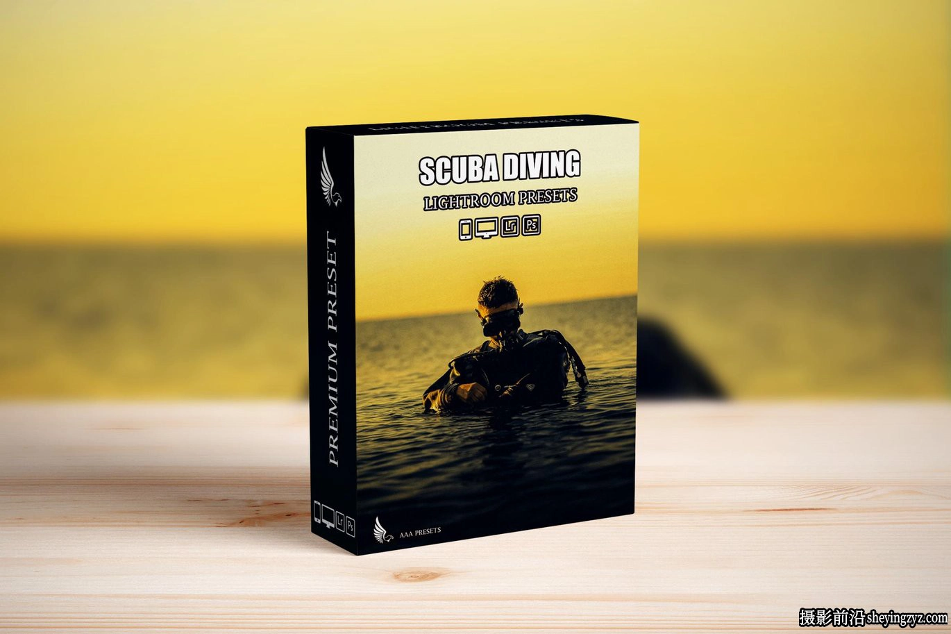 水下摄影电影人像lr预设 Scuba Diving Lightroom Presets Pack