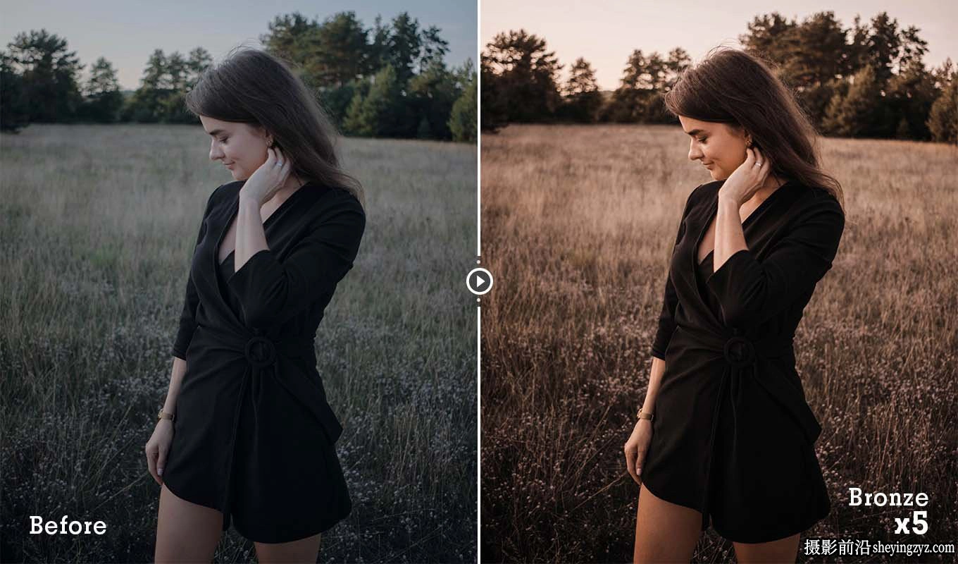 暖色调电影胶片色彩Lightroom预设 Bronze - Lightroom Presets