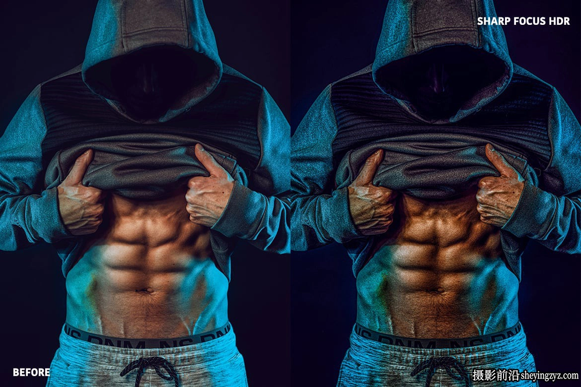 质感感HDR健身人像lr预设HDR Sports Presets for Lightroom Classic