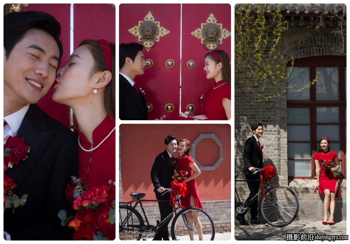 中式婚礼人像摄影R未修AW原图影楼修图练习素材10张