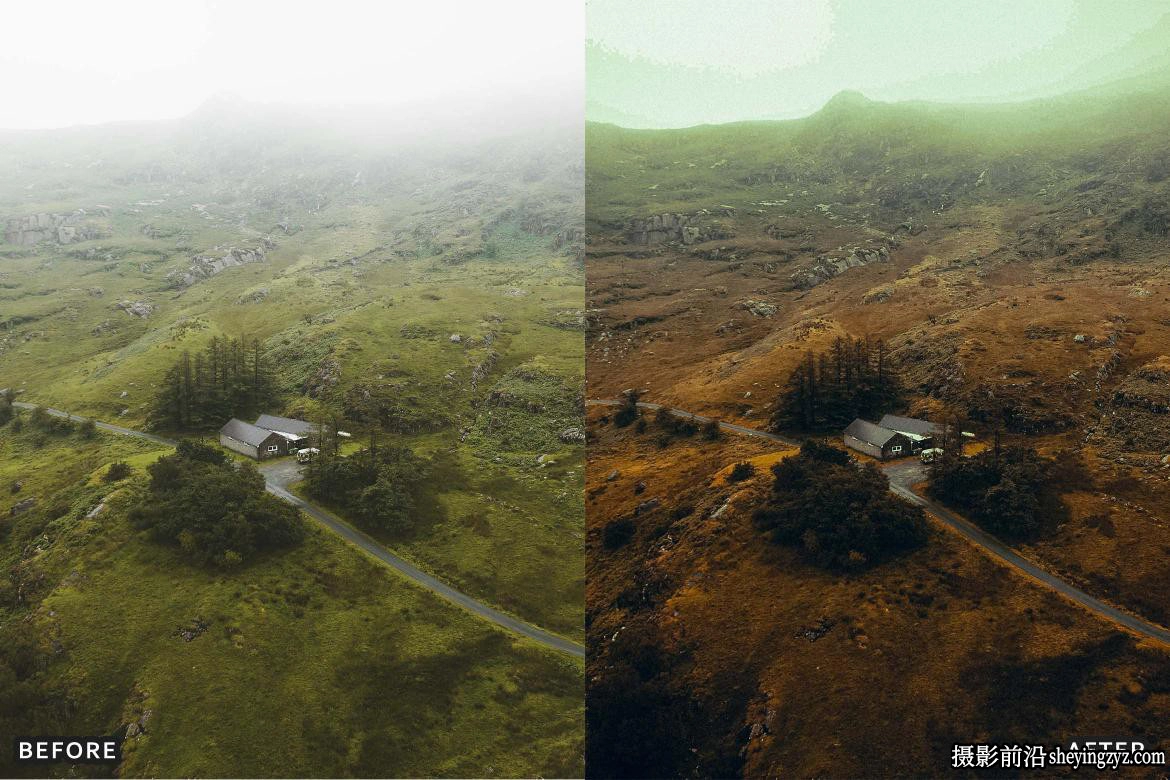 经典电影风光Lightroom预设Landscape Cinematic Lightroom Presets